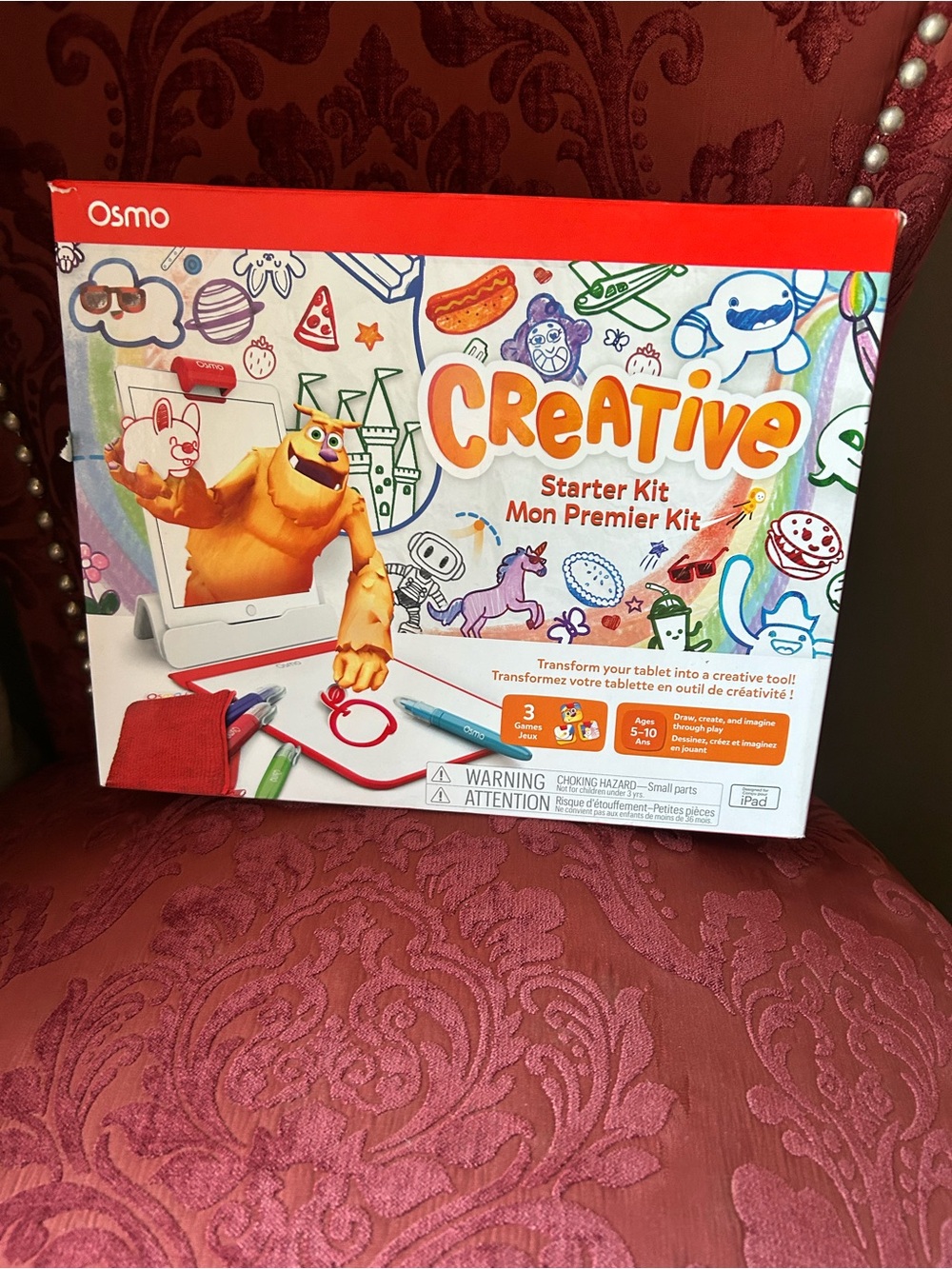 Osmo Creative Starter Kit - Orange, Red, White